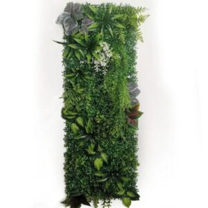 Mur Végétal artificiel Alismatales 40x120cm, Plantes artificielles extérieur Déco murale intérieur en plastique PE, durable et écologique.