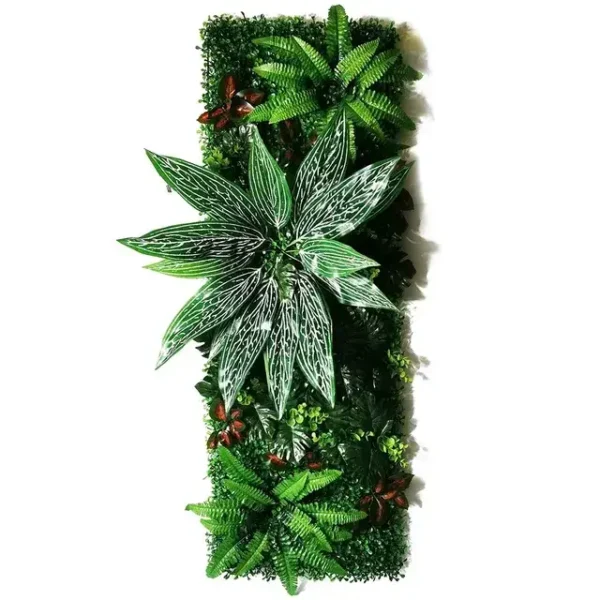 Mur Végétal artificiel Philodendron (40x120cm), Grande plante artificielle intérieur et extérieur. déco murale pas chère.